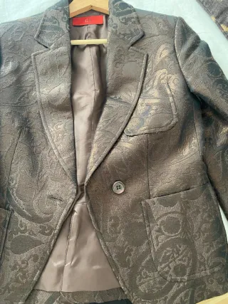 Blazer Carolina Herrera L - Marrón Dorado