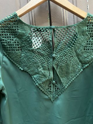 Blusa Unika Paris - Verde - Talla S