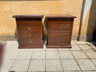 Comò con specchiera stile Arte Povera