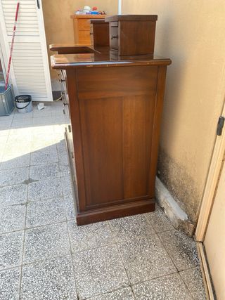 Comò con specchiera stile Arte Povera