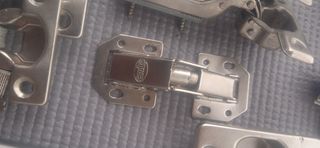 Bisagras cocina - Metal plata