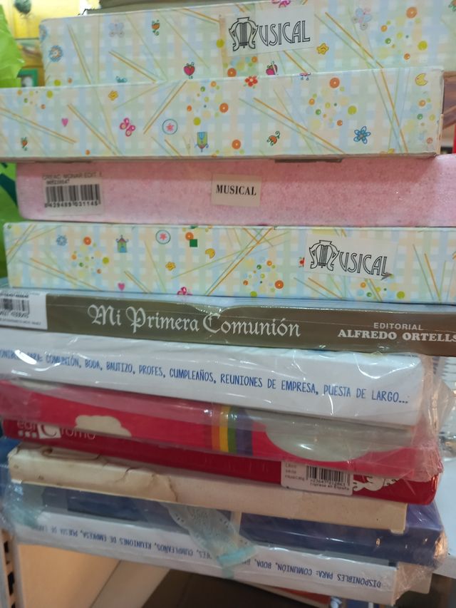 Libros comunión: lote liquidación 50 libros