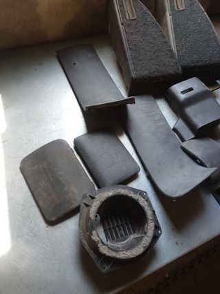 Plásticos varios Honda CRX ED9