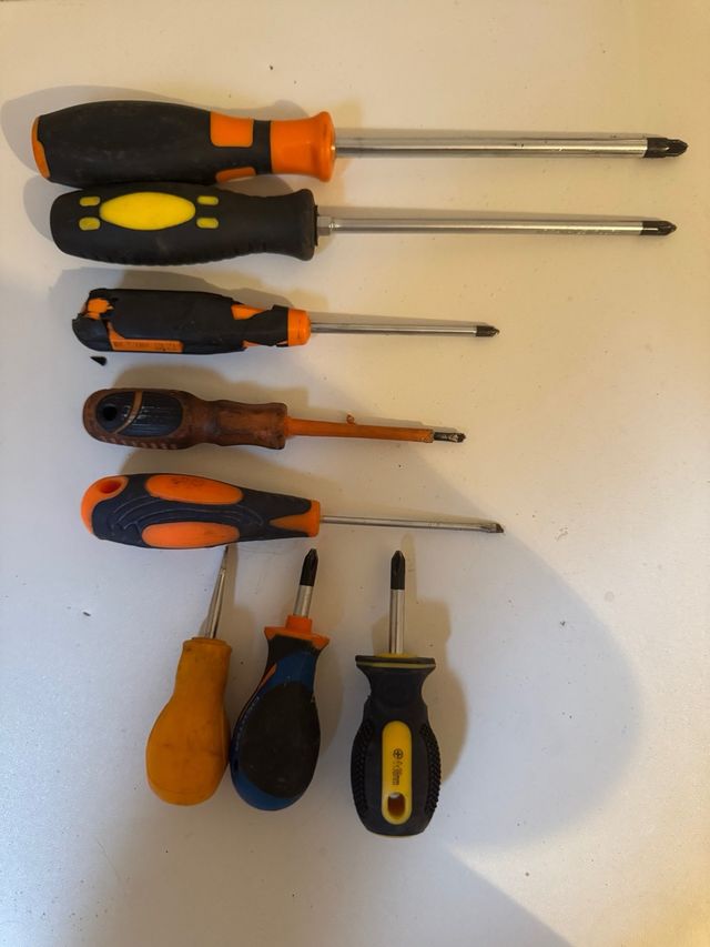 Set 8 cacciaviti usati