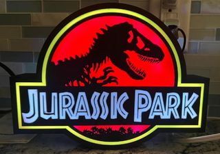 Lampada Jurassic Park - Lightbox