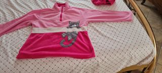 Pigiama donna  caldo rosa
