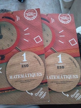Matemàtiques 1.