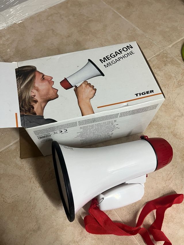 Megafono Portátil Tiger