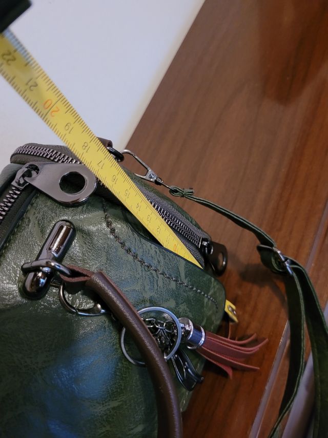 Borsetta a tracolla verde oliva