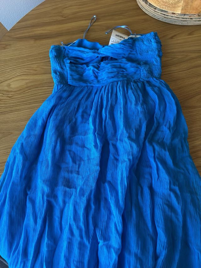 Vestido Zara azul talla S - NUEVO