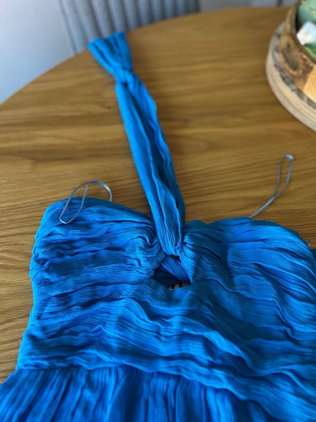 Vestido Zara azul talla S - NUEVO