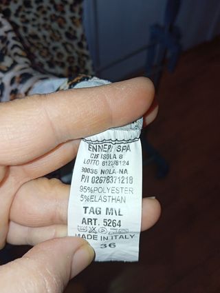 Vestito Zuiki Leopardo, M/L italiana