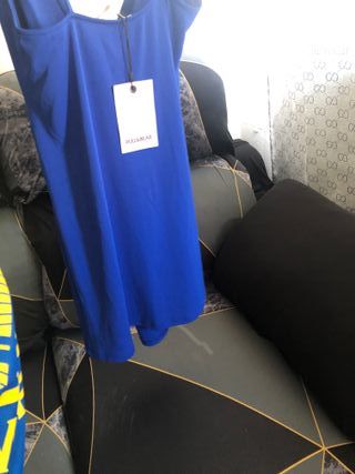 Vestido Pull&Bear azul - Talla M