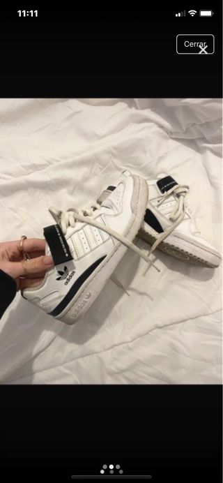 Adidas blancas - Zapatillas urbanas