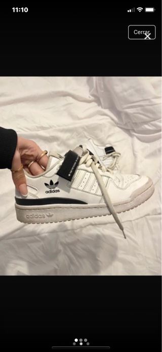 Adidas blancas - Zapatillas urbanas