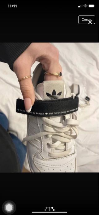 Adidas blancas - Zapatillas urbanas