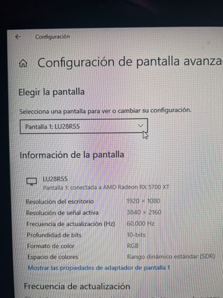 Monitor Samsung 28" UHD 4K