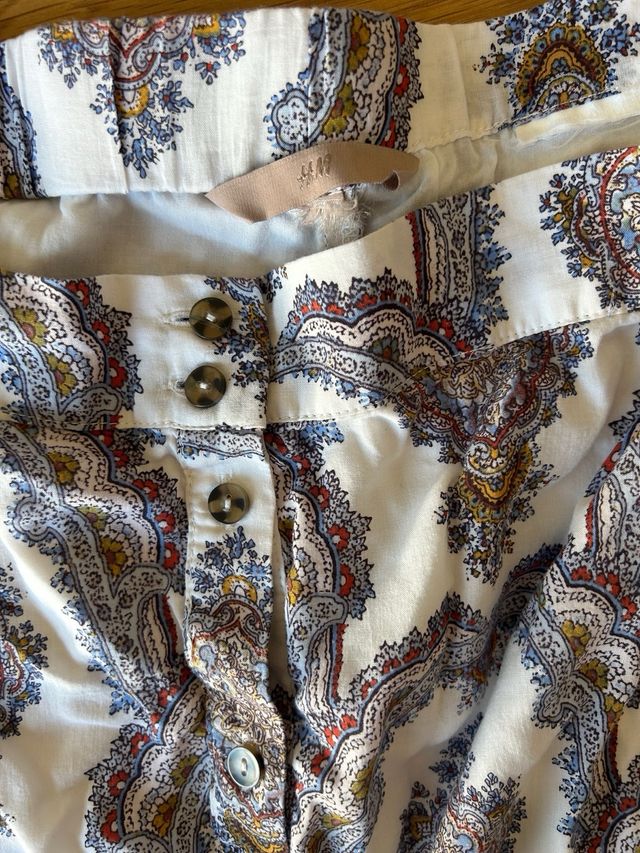 Falda larga H&M XXL multicolor