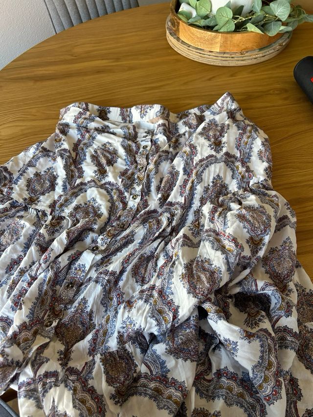 Falda larga H&M XXL multicolor