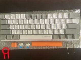 Teclado Mecánico E-Yooso Z-11, Switch Azul
