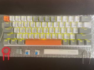 Teclado Mecánico E-Yooso Z-11, Switch Azul