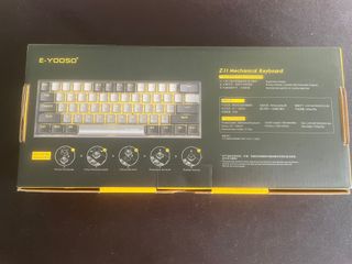 Teclado Mecánico E-Yooso Z-11, Switch Azul