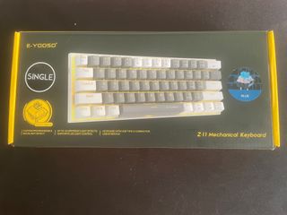 Teclado Mecánico E-Yooso Z-11, Switch Azul
