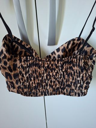 Top Leopardo con Nodo