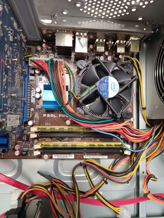 Placa base ASUS P5QL Pro con core 2 duo