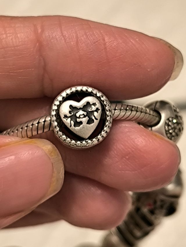 Charm Pandora Minnie y Mickey