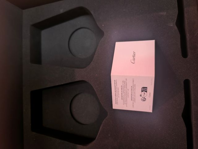 Caja Cartier roja - 25x27x11cm