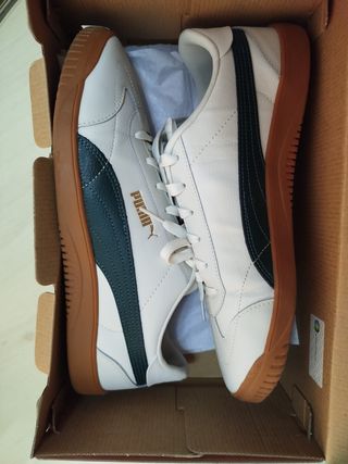 Zapatillas Puma - Blancas y Verdes