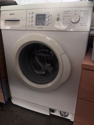 Lavadora Boch 6kg - Cuidado de la ropa