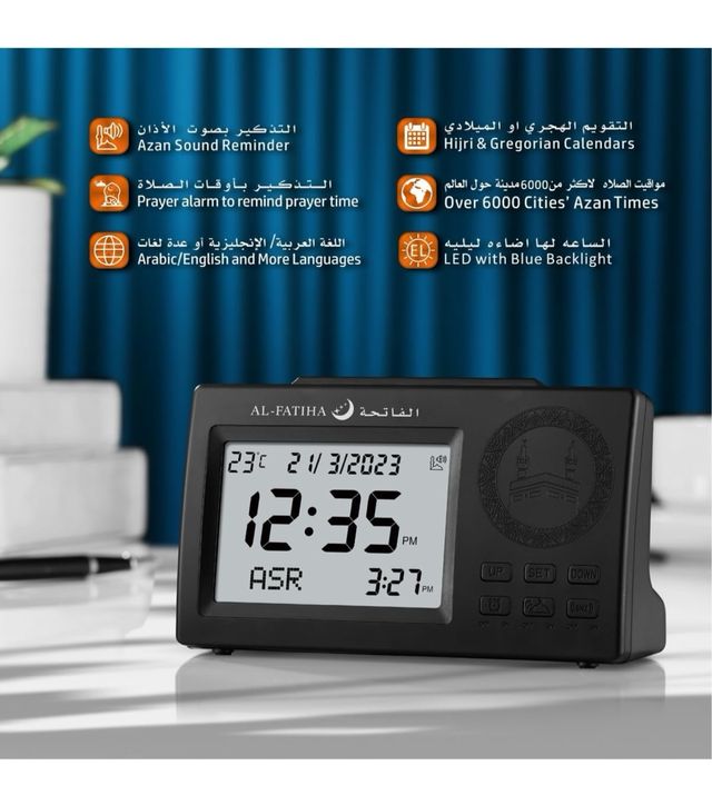 Reloj Alarma Musulmán AL-FATHIA