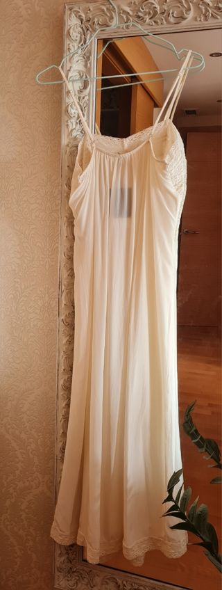 Vestido Zara blanco - nuevo