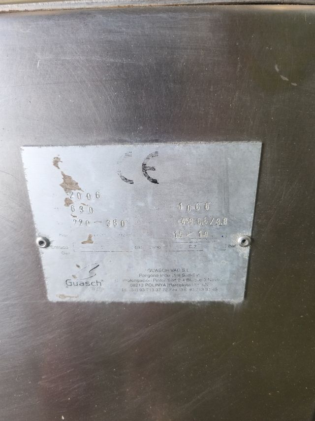 Enfriador al vacío Guasch Vac