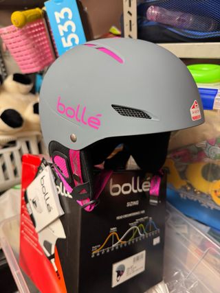Casco esquí Bollé gris - talla S/M