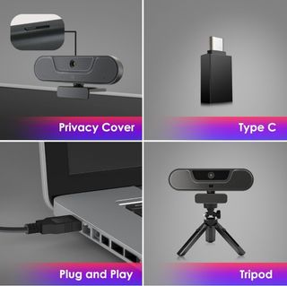 Webcam 4K V20 Videoconferencia