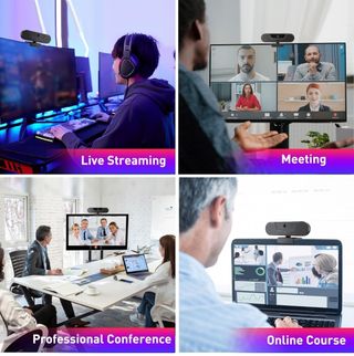 Webcam 4K V20 Videoconferencia