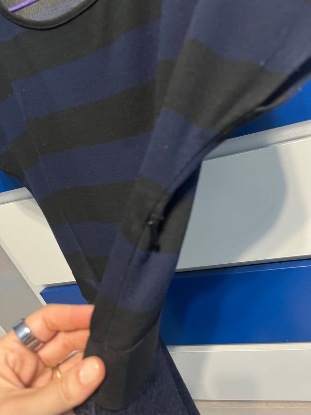 Vestito Motivi blu e nero tg. 38/40