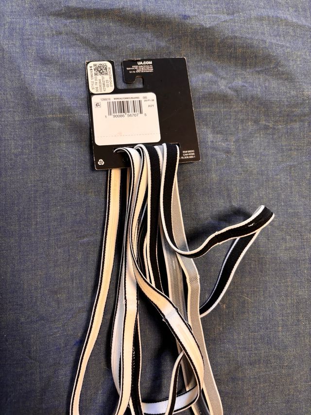 5 cintas Under Armour - Nuevos