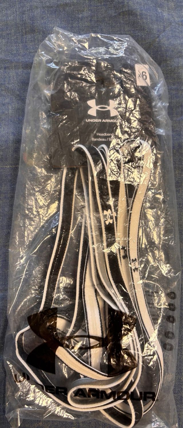 5 cintas Under Armour - Nuevos