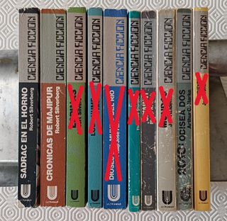 Libros Ultramar ciencia ficción (1 x 4€ o 3 x 10€)