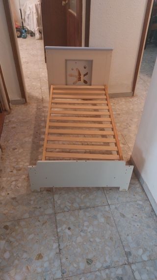 Cuna convertible cama niño 140x70