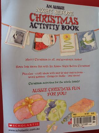Activity Book-An Aussie Night before Christmas