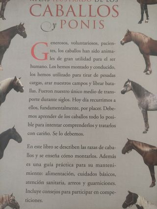 Atlas ilustrado de los caballos y ponis
