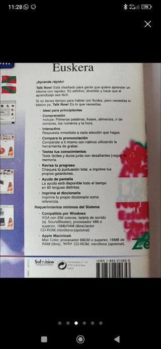 Curso Euskera EuroTalk (PC)