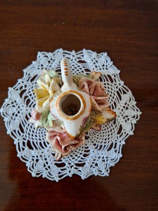 Portacandela vintage Capodimonte
