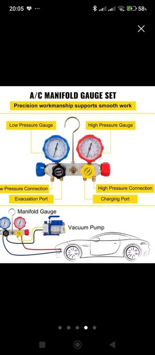 Bomba Vacío 4.8 CFM - VEVOR