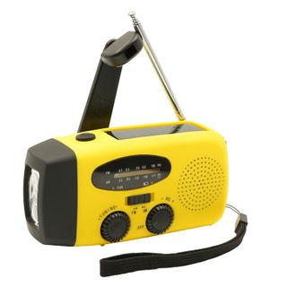 Radio de emergencia solar y manivela - AM/FM